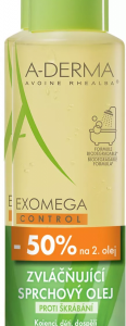 A-DERMA Exomega CONTROL Zvláč.sprch.olej 500ml DUO