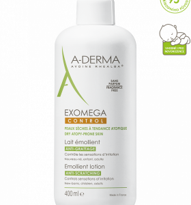 A-DERMA Exomega CONTROL Emolienční mléko 400ml