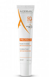 A-DERMA Protect Transparetní fluid SPF50+ 40ml