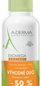 A-Derma Exomega Control emolienční krém 2 x 400 ml dárková sada