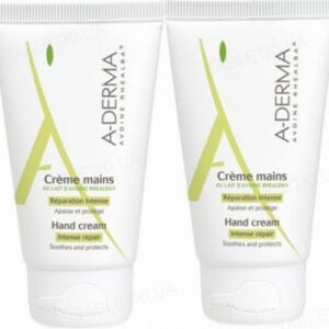 A-Derma Creme Mains regenerační krém na ruce 2 x 50 ml