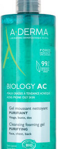 A-Derma Biology AC Čisticí pěnivý gel 400 ml